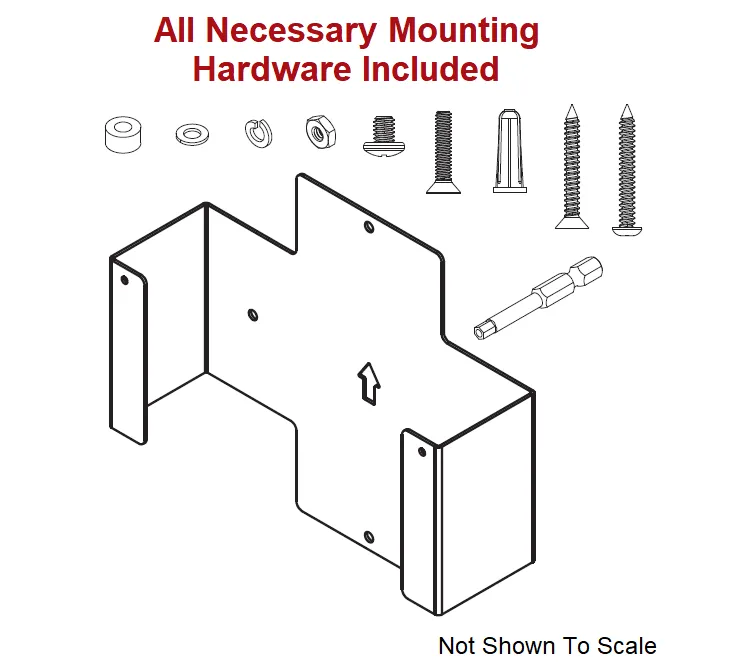 WORLD DRYER® Model# 37-10539K® VERDEdri® Q-Series Retrofit Kit (Adapter Plate) - Brushed (Satin) Stainless Steel (HAND DRYER NOT INCLUDED)