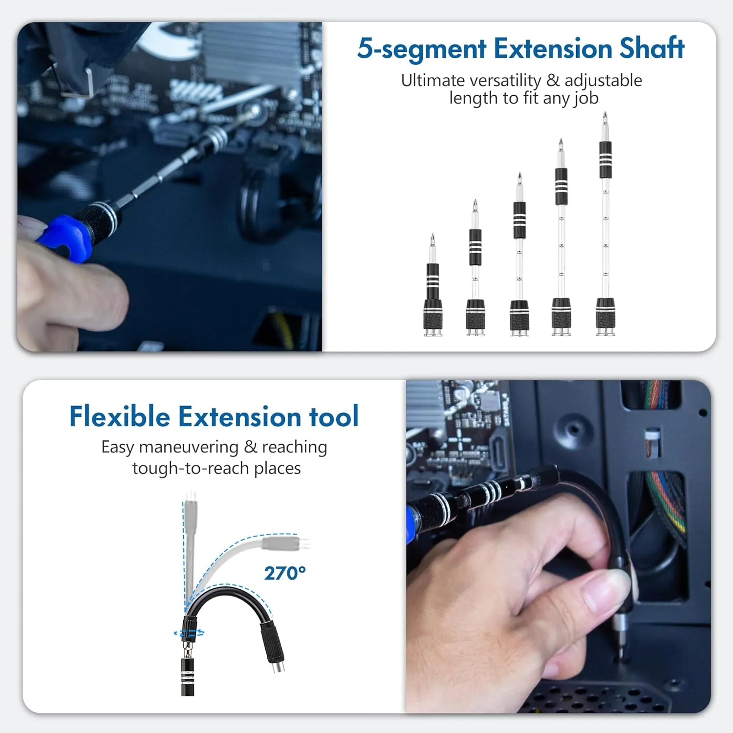 XOOL 62 in 1 Precision Screwdriver Kit